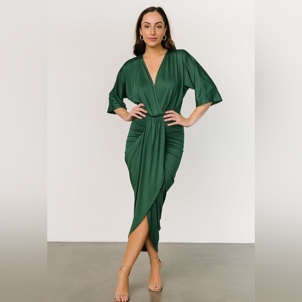 Baltic Born Green Midi Dress